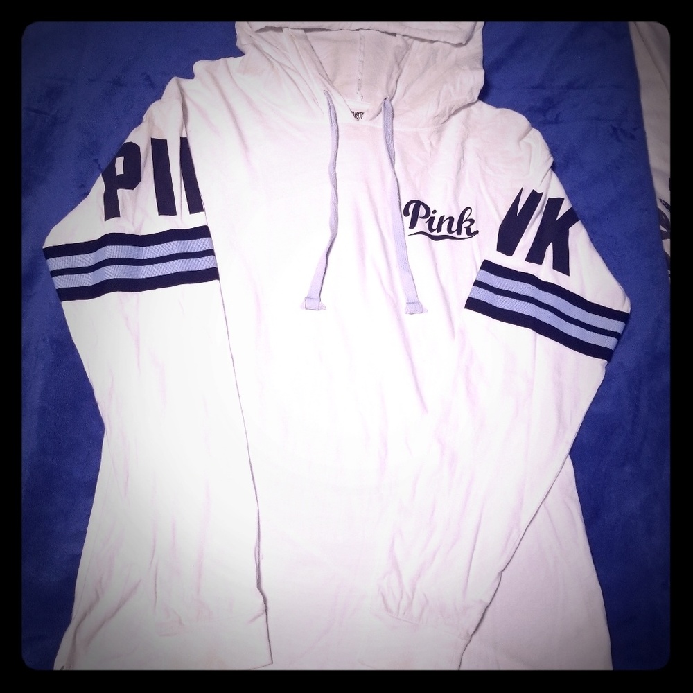 Pink light weight hoodie